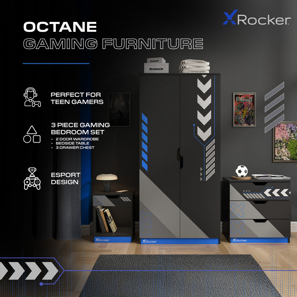 Octane 3PC Furniture set - Blue