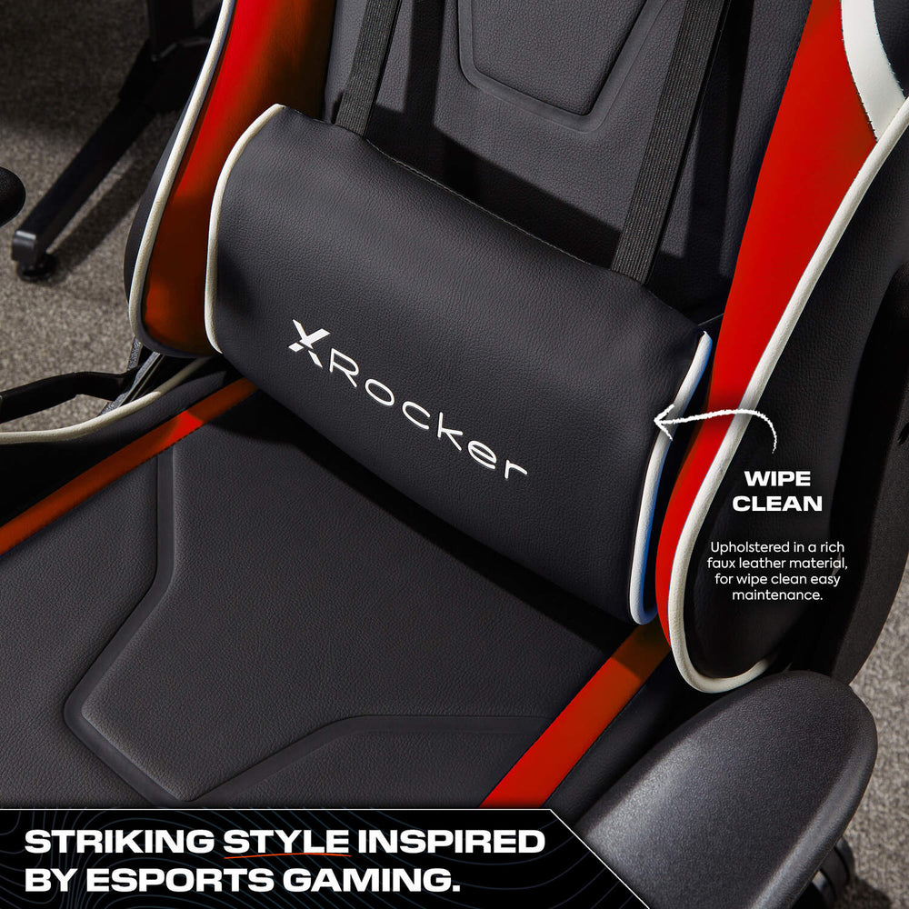 Agility Compact eSports Gaming Chair for Juniors - Red